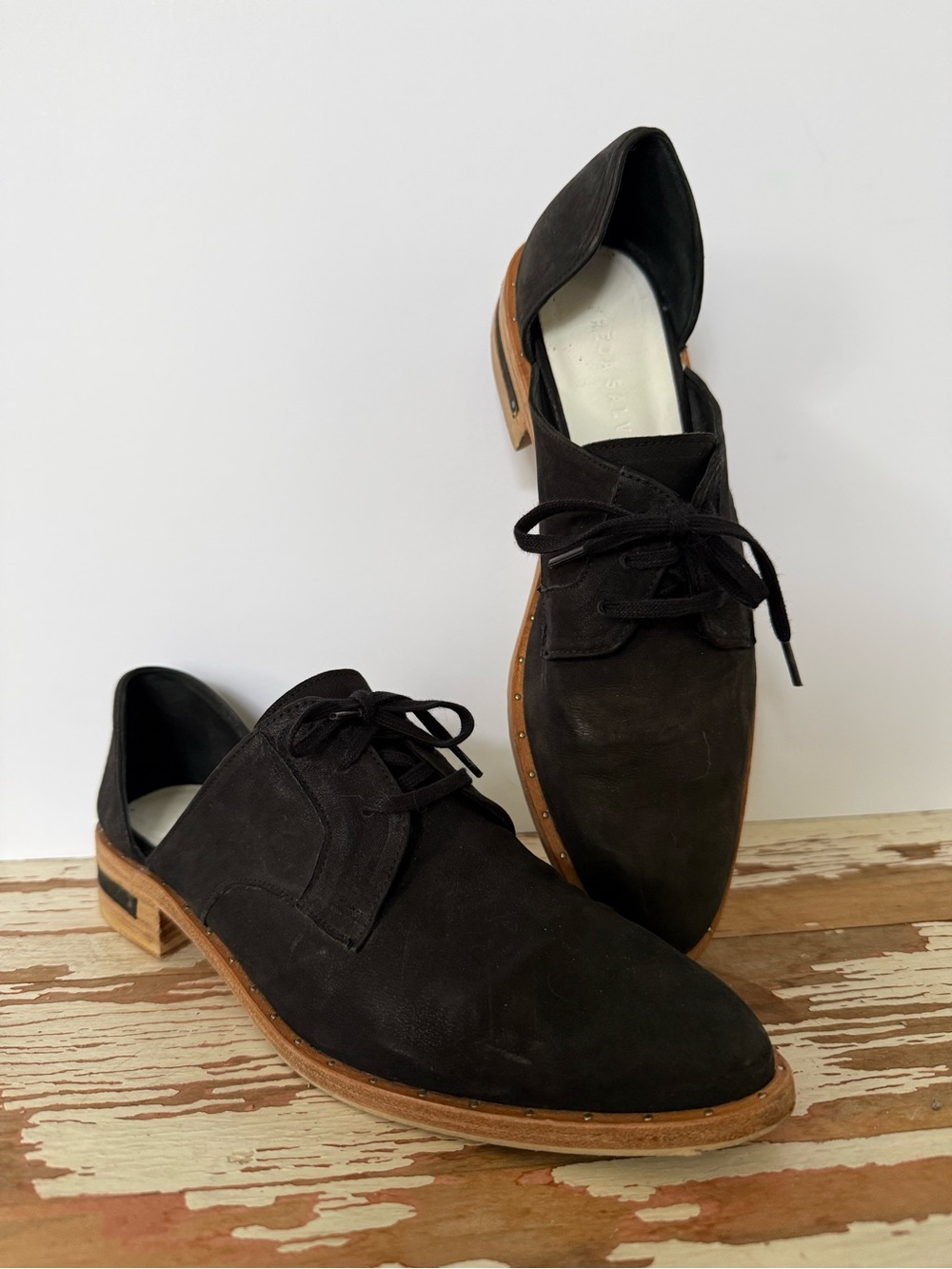 Freda Salvador Wit D'Orsay Oxfords (Size 8)